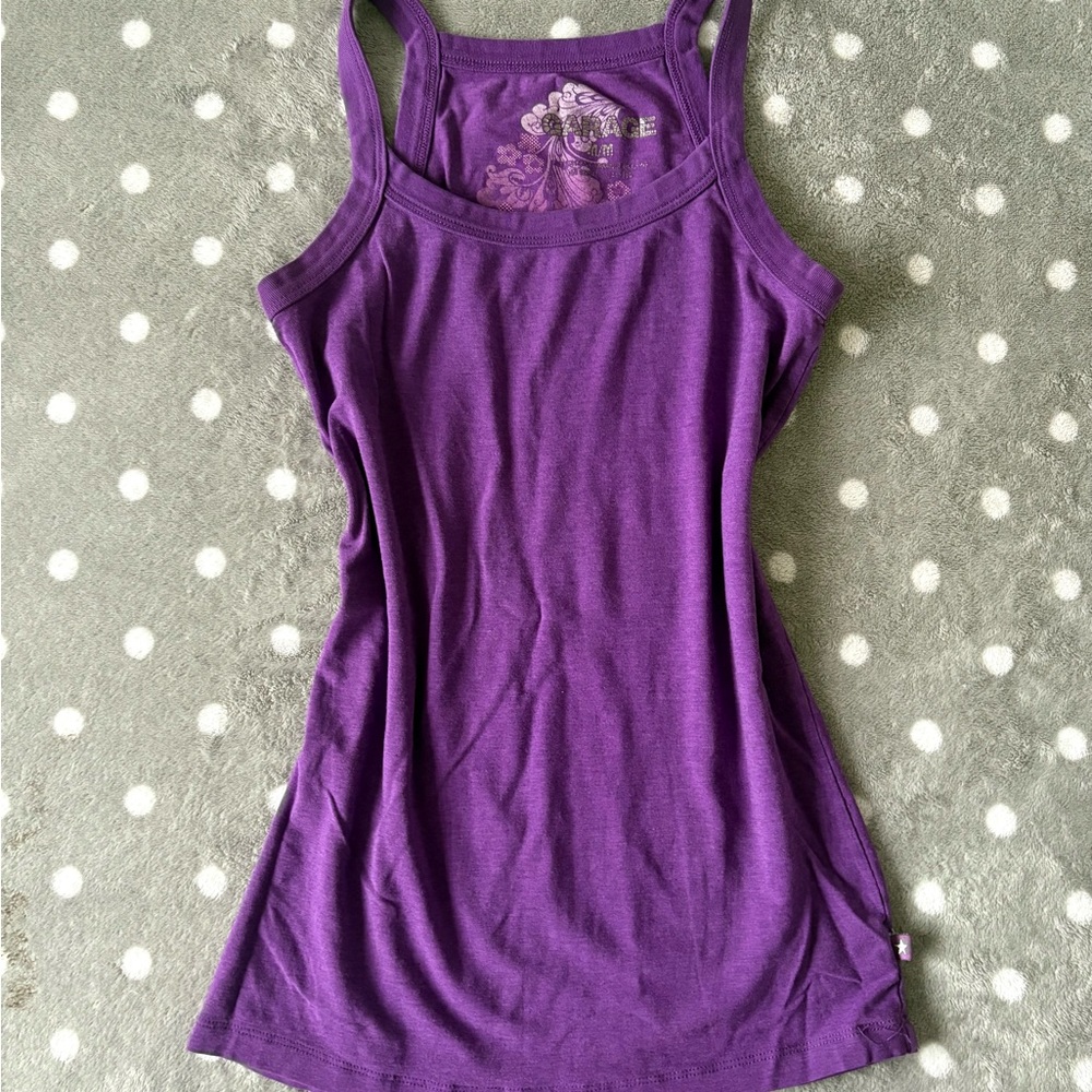 Garage Purple Tank Top
